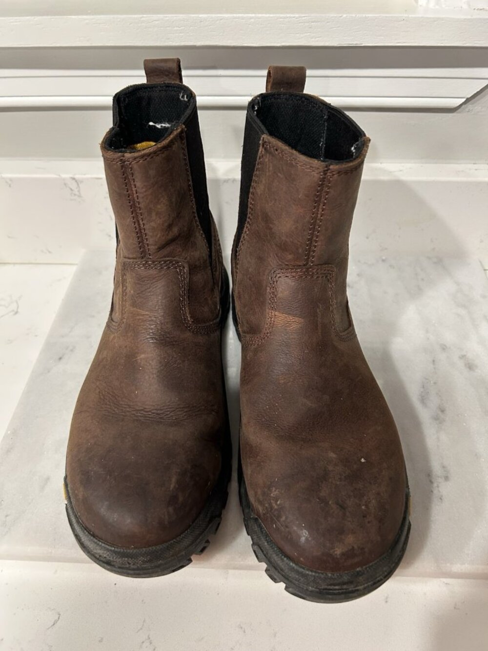 Cat Steel Toe Abbey Boot Size 7.5 Men’s